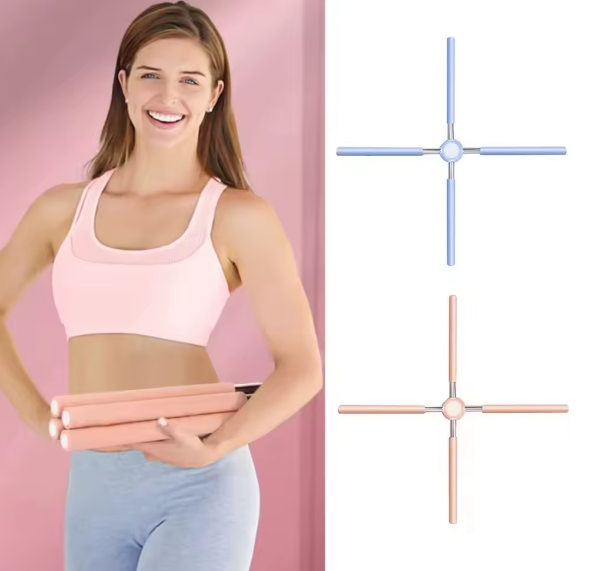 Yoga Gebochelde Corrector Verstelbare Roestvrijstalen Body Stick Kruis Open Rug Staande Trainingsstick Gym Home Sportuitrusting